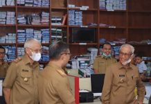 Wagub Sultra Sidak Hari Pertama Berkantor, Tingkat Kehadiran ASN 80 Persen