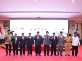 Kukuhkan Pimpinan Baznas Sultra, Gubernur: Teruslah Berinovasi