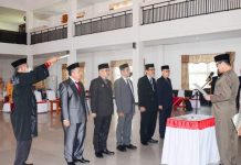 Bupati Bombana Lantik Lima Pejabat Eselon II