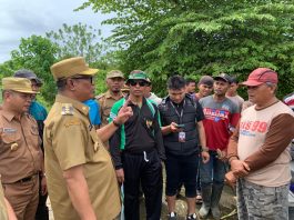 Pj Bupati Mubar Tinjau Lokasi Perkantoran Bumi Praja Laworoku