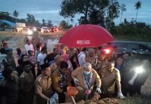 Ali Mazi Resmikan Pembangunan Kantor Bupati dan DPRD Mubar