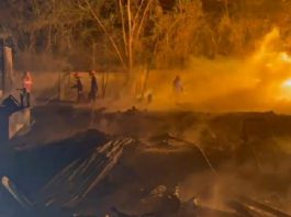 Gudang Kopra Milik PT. Arindo di Kendari, Dilahap Si Jago Merah