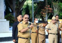 Pimpin Apel Perdana, Pj Bupati Bombana Tekankan Kedisiplinan ASN