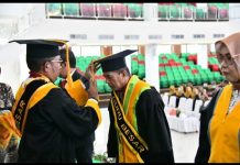 Empat Guru Besar UHO Kembali Dikukuhkan