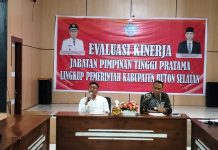 Pj Bupati Busel Evaluasi Kinerja Pimpinan OPD