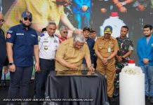 Ali Mazi Resmikan Terminal Tipe B Wasaga Buton