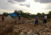 Samahuddin Bangun Kantor DPC PDI Perjuangan Buteng