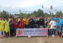 Buka Turnamen Bola di Lakudo, Umar Samiun Siapkan Hadiah Puluhan Juta Rupiah dan Doorprize Motor