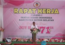 Buka Rakercab IBI, Pj Bupati Busel Dorong Peningkatan Kualitas Bidan