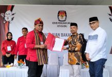 Pendaftaran Caleg, PDIP Baubau Bidik Enam Kursi Dewan
