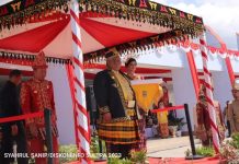 Gubernur Sultra Hadiri Upacara HUT Kendari ke-192