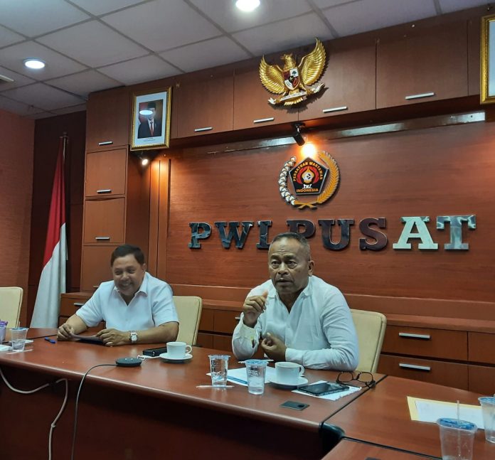 Ketua Umum PWI Pusat, Atal S Depari