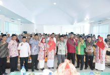 Jamaah Calon Haji di Busel dan Baubau Tahun 2024 Mulai Manasik Ketgam: Manasik Sepanjang Tahun Bagi JCH 2024 Zona I di Kantor Kemenag Kota Baubau. (FOTO ISTIMEWA(