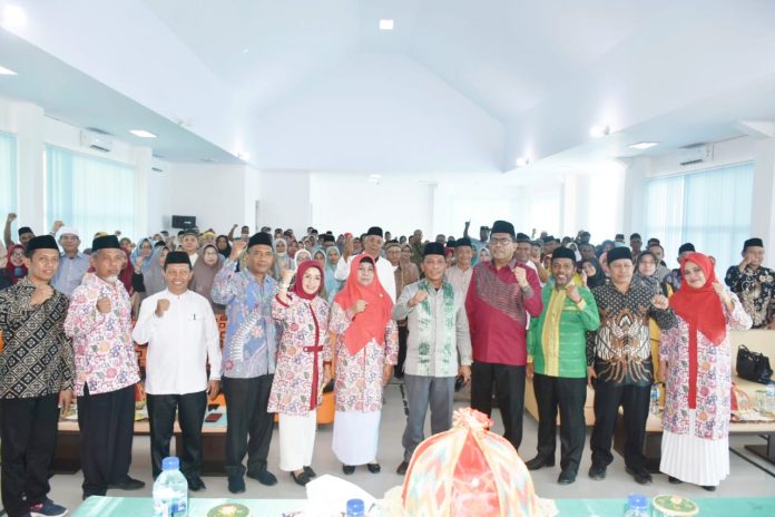 Ketgam: Manasik Sepanjang Tahun Bagi JCH 2024 Zona I di Kantor Kemenag Kota Baubau. (FOTO ISTIMEWA(