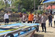 Pemkab Buteng Evaluasi Penyebrangan Lagili-Lanto Kapal penyeberangan Lagili Kecamatan Mawasangka Timur dan Lanto, Kecamatan Mawasangka Tengah. (Foto ARIANTO)