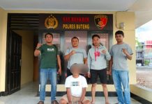 Sempat Buron, Pelaku Penganiayaan Diamankan Resmob Polres Buteng Pelaku penganiayaan LH (Inisial) saat diamankan di Polres Buteng, Senin 11 September 2023.