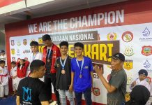 Dojo RB Kominfo Sultra Boyong 15 Medali di Kejurnas Liga 2 Lemkari Gorontalo Ketgam : Atlet Dojo RB Kominfo Sultra Borong Medali di Kejurnas Liga 2 Lemkari Gorontalo. (FOTO : Istimewa)
