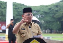 Hari Kerja Pertama Pasca Lebaran, Pemprov Sultra Gelar Halal Bihalal Andap Budhi Revianto