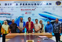Kembangkan Terminal Waramusio dan Pantai Nirwana, Pj Sekda Temui Dishub Sultra