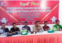 KPU Buteng Tetapkan 25 Anggota DPRD Terpilih
