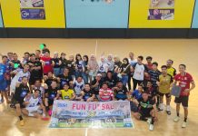 Fun Futsal, PWI dan BRI Merawat Kekompakan