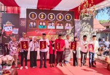 Ini Nomor Urut Calon Wali Kota dan Wakil Wali Kota Baubau