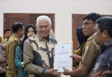 Asrun Lio Buka Sosialisasi Permendagri Nomor 15 Tahun 2024 di Baubau