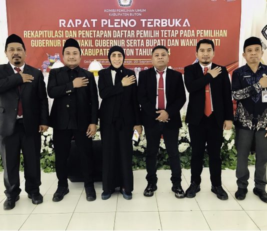 KPU Buton dan Baubau Raih Penghargaan Tingkat Nasional pada Pemilu 2024