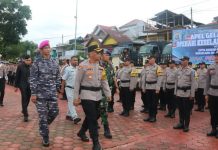 Polres Baubau Gelar Apel Pasukan Operasi Keselamatan Anoa 2025