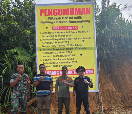 MA Tolak Kasasi, PT MOM Resmi Kembali ke Keluarga Steven Rumangkang