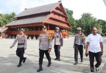 Kapolres Baubau Tinjau Kawasan Wisata Benteng Keraton Buton
