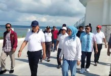 Yusran-Hamsinah Tinjau Lokasi Shalat Idul Fitri