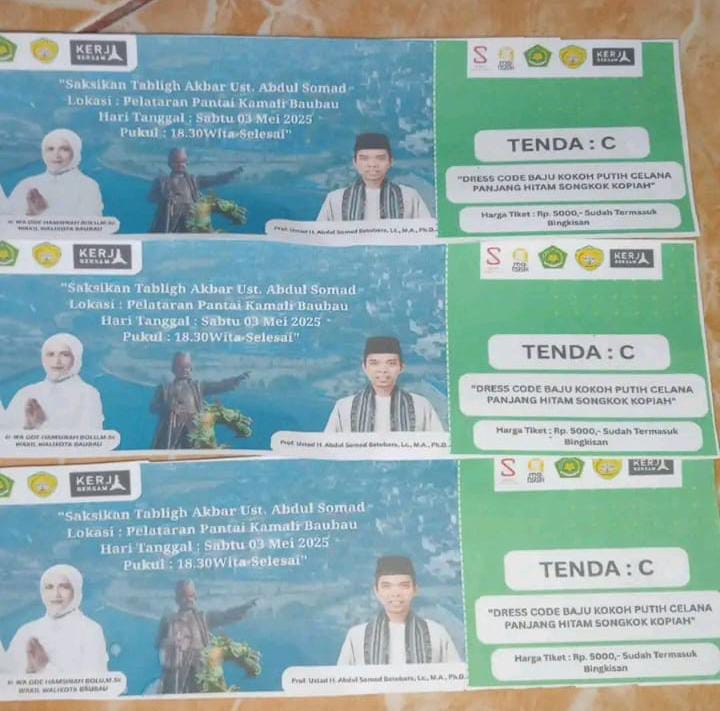 Ketgam : Tiket Palsu