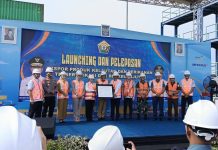 Wagub Sultra Launching Ekspor 98 Ton Produk Perikanan Senilai Rp28 Miliar ke AS dan Thailand