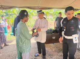 Batalyon B Pelopor Satuan Brimob Polda Sultra Kurban 23 Ekor Sapi, Hasil Tabungan Personel Selama Setahun