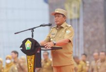 Wagub Sultra Pimpin Apel Gabungan ASN, Soroti Disiplin, Serapan Anggaran, dan Manajemen Emosi