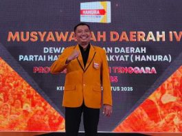 Fajar Ishak Pimpin HANURA Sultra 2025-2030, Fokus Konsolidasi Menuju Pemilu 2029