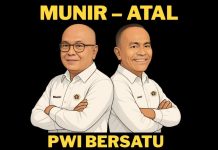 Akhmad Munir Terpilih Ketua Umum PWI Pusat, Atal S. Depari Ketua Dewan Kehormatan