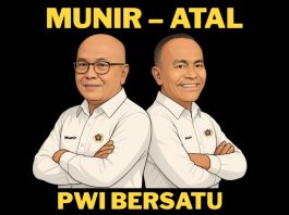 Akhmad Munir Terpilih Ketua Umum PWI Pusat, Atal S. Depari Ketua Dewan Kehormatan