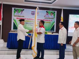 Bupati Afirudin Mathara Resmi Nahkodai KONI Butur 2025–2029