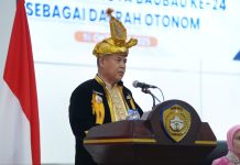 Sidang Paripurna Istimewa HUT Kota Baubau, Yusran Fahim Paparkan Sejumlah Capaian Pembangunan