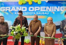 Kalla Toyota Resmikan Cabang Baubau, Hadirkan Layanan Servis Modern