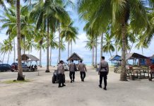 Pasca Nataru, Polres Buton Tengah Tetap Siagakan Personel di Seluruh Objek Wisata