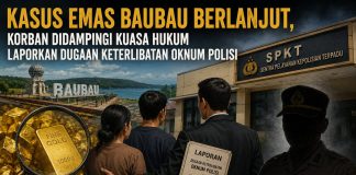 Kasus Emas Baubau Berlanjut, Korban Didampingi Kuasa Hukum Laporkan Dugaan Keterlibatan Oknum Polisi