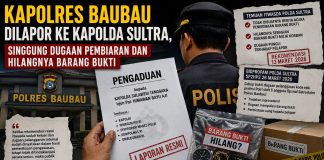 Kapolres Baubau Dilapor ke Kapolda Sultra, Singgung Dugaan Pembiaran dan Hilangnya Barang Bukti