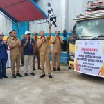 Pastikan Tepat Sasaran, Bupati Buton Utara Launching Bantuan Pangan Beras untuk 8.466 KPM