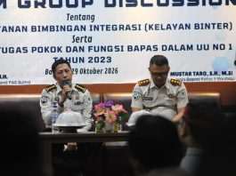 Bapas Baubau Perkuat Sinergi Lintas Sektor, Wujudkan Pembimbingan Kemasyarakatan Terpadu